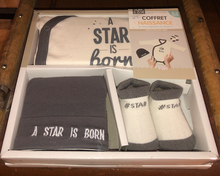 Tom & Zoé - Coffret cadeau Naissance "A star is born"