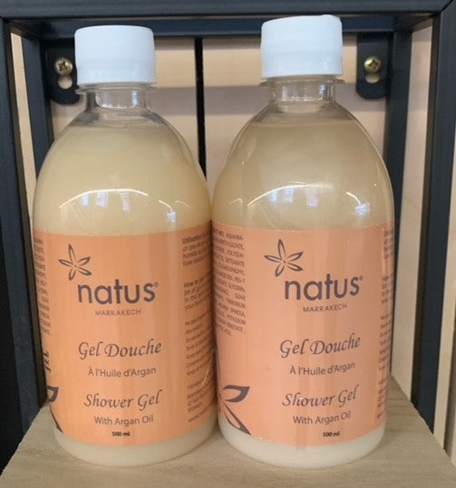 Natus - Gel Douche à l'Huile d'Argan 500ml